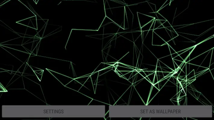 Neon Particles Live Wallpaper android App screenshot 0