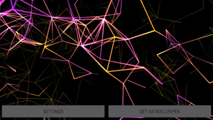 Neon Particles Live Wallpaper android App screenshot 10