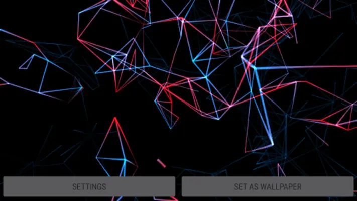 Neon Particles Live Wallpaper android App screenshot 14