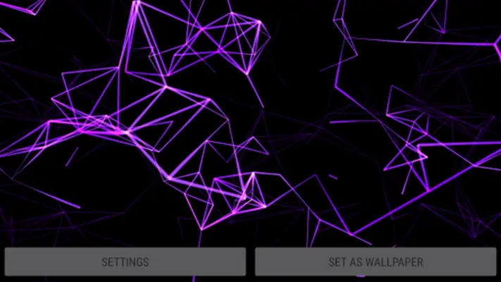 Neon Particles Live Wallpaper android App screenshot 4