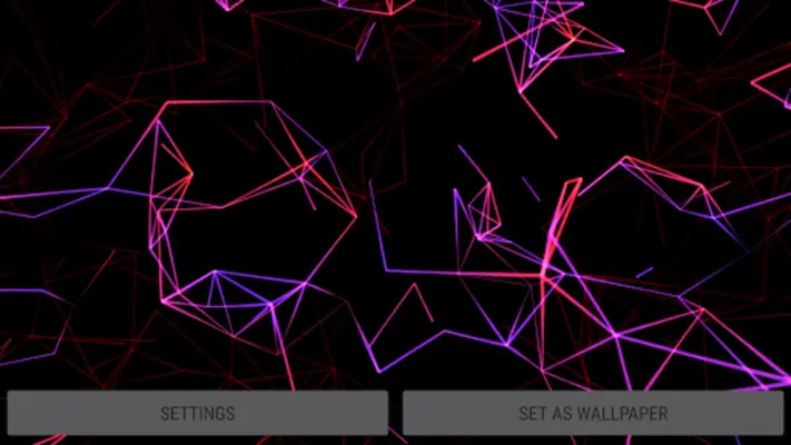 Neon Particles Live Wallpaper android App screenshot 8